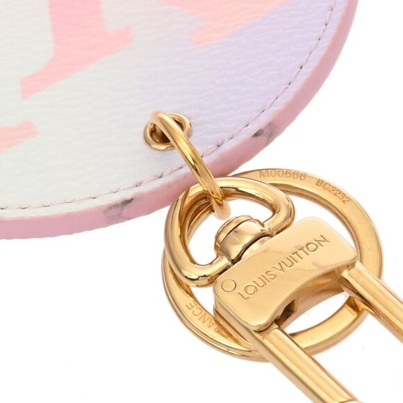 Louis Vuitton Canvas Pink Key Rings - Picture 5 of 9